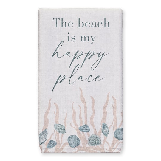Beach Is My Happy Place Tea Towel Set